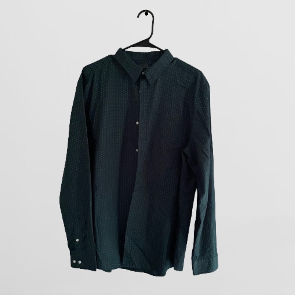 Dark Green H&M Button Down